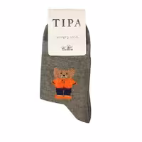 جوراب ساق دار طرح تدی