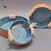 ست کاسه سه عددی برگ طرح یک