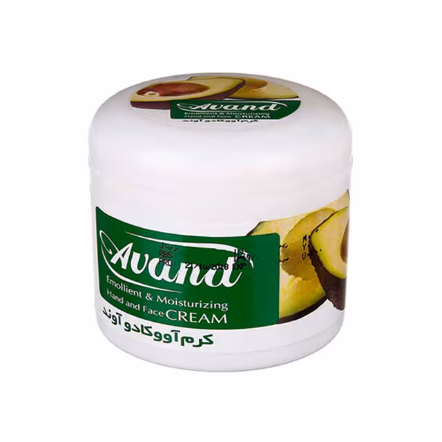 کرم مرطوب کننده دست و صورت حاوی عصاره آووکادو آوند 200 گرمی