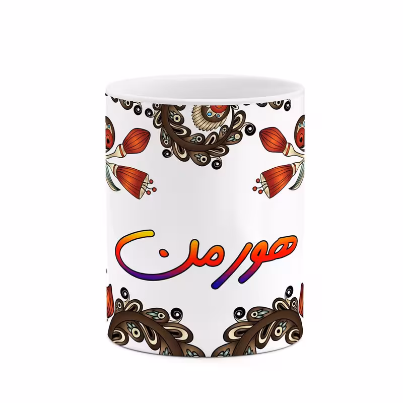ماگ   اسم هورمن  سنتی گل و بته کد mgh48307
