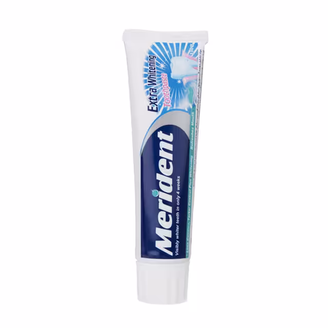 خمیر دندان سفید کننده مریدنت مدل Extra Whitwning تیوپ 130 گرمی