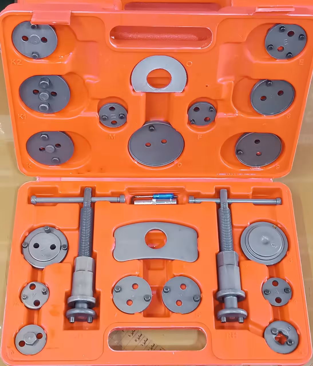 جعبه کیت ترمز هانسول کالیپر ترمز سیلندر چرخ 21 عددی