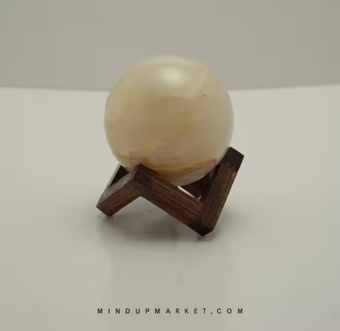 گوی مرمر چراغ خواب کد 8