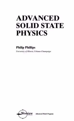 خرید و دانلود نسخه کامل کتاب Advanced solid state physics