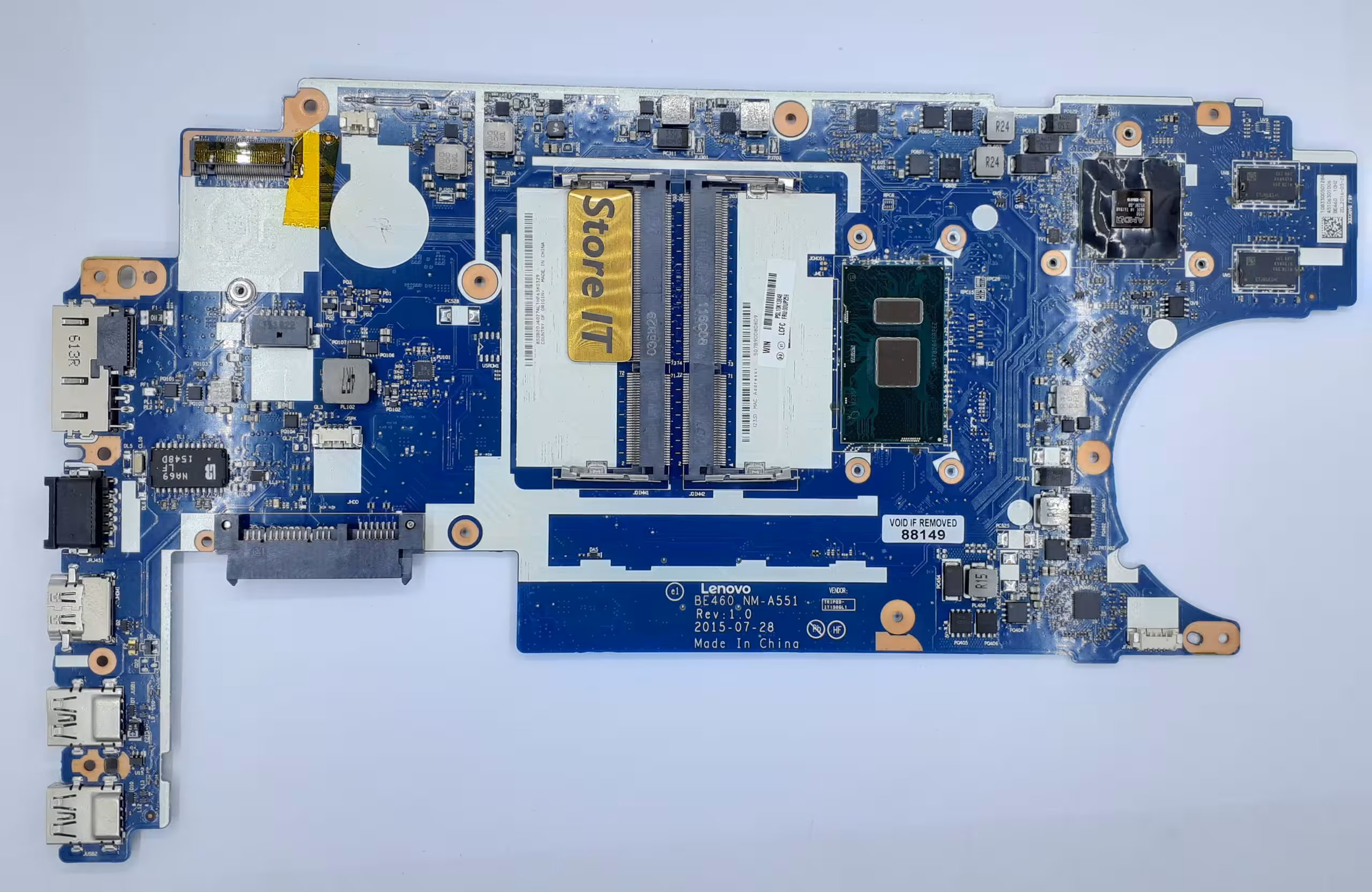 مادربرد لپ تاپ لنوو ThinkPad E460 (Nm-A551) I7-6 با گرافیک 2GB - فروشگاه اینترنتی استور آی تی
