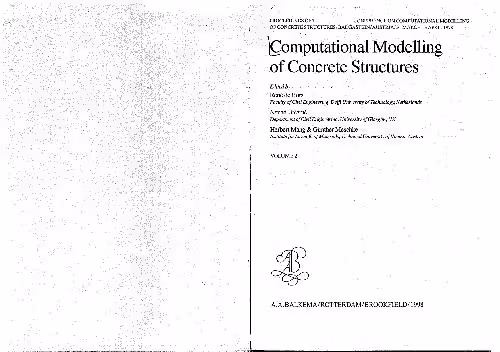 خرید و دانلود نسخه کامل کتاب Computational Modelling of Concrete Structures (Vol. 2)