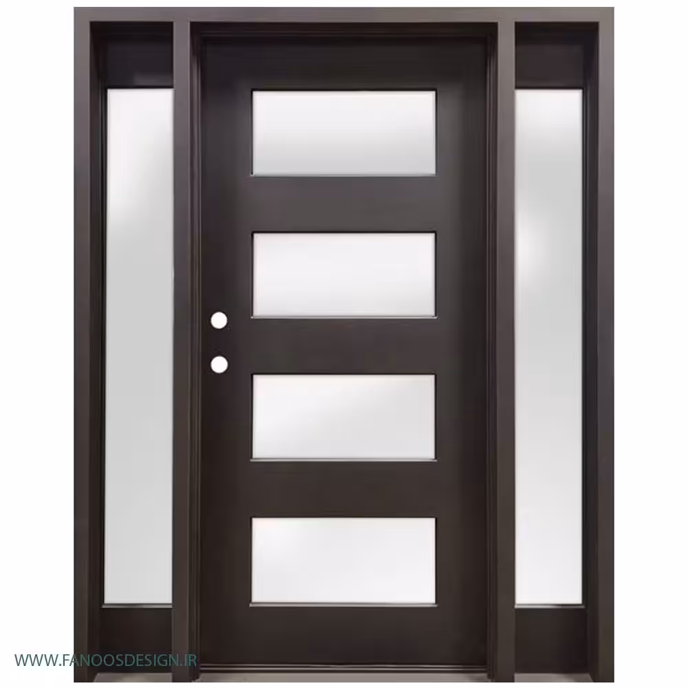 درب فلزی دوجداره برای جلوگیری از صدا کد 1215