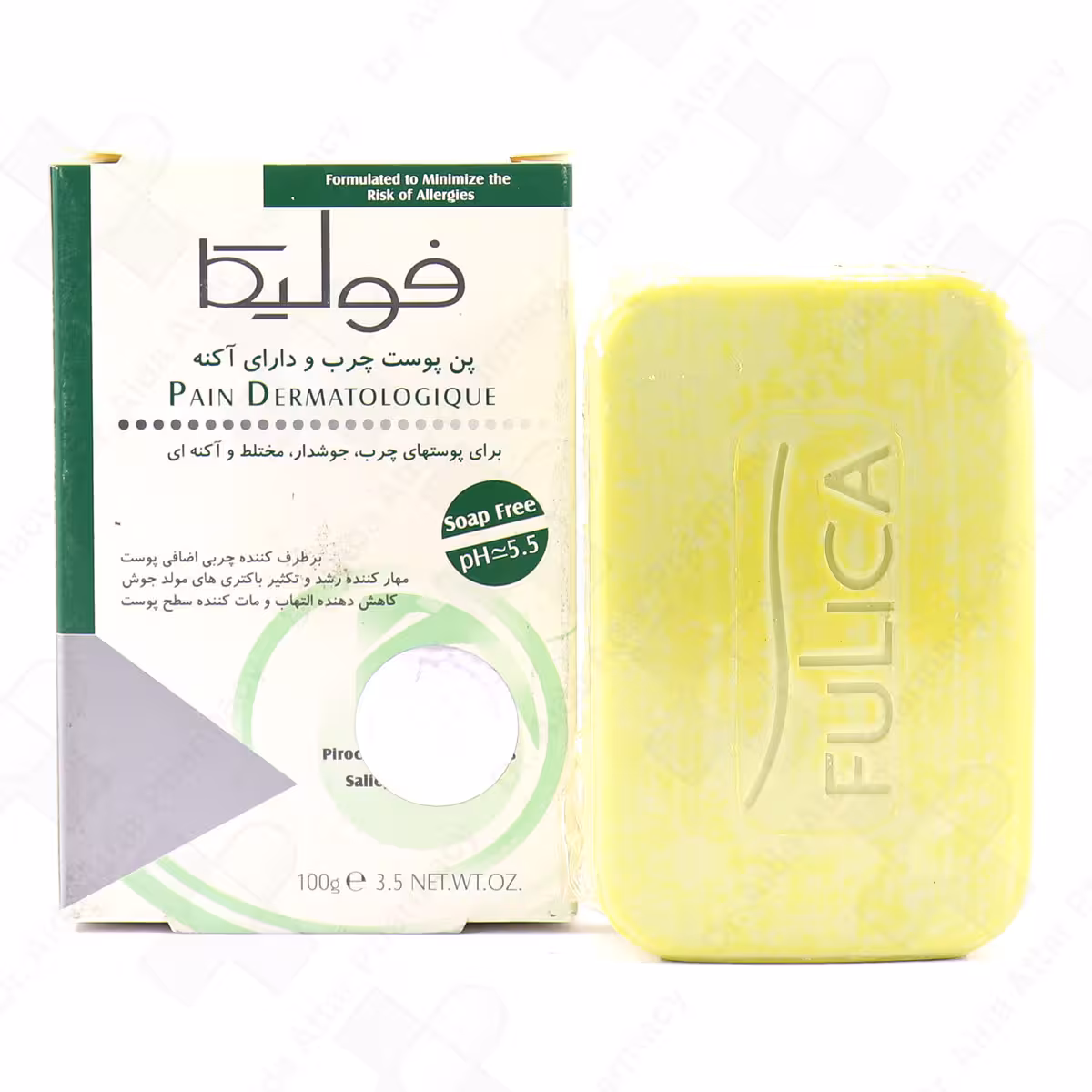 پن پوست چرب و جوش دار فولیکا 100 گرم