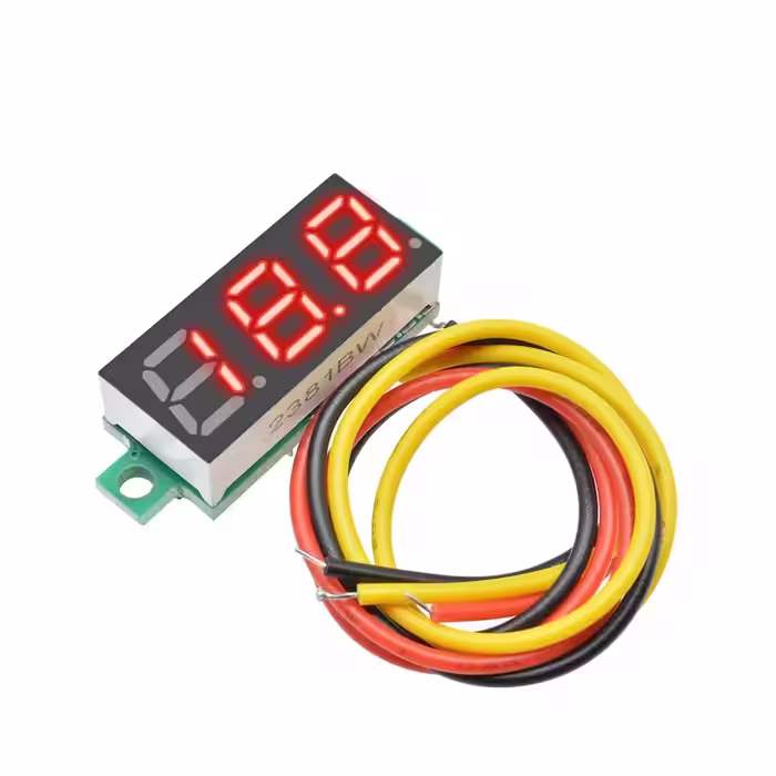 ماژول ولتمتر 3 دیجیت DC0-100V سایز 0.28 اینچ