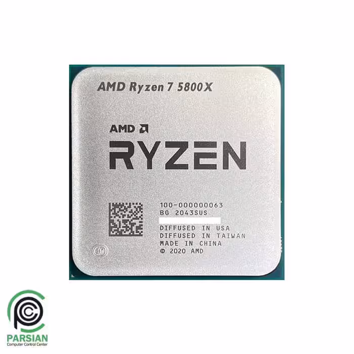 پردازنده مرکزی ای ام دی CPU AMD ryzen 7 5800x
