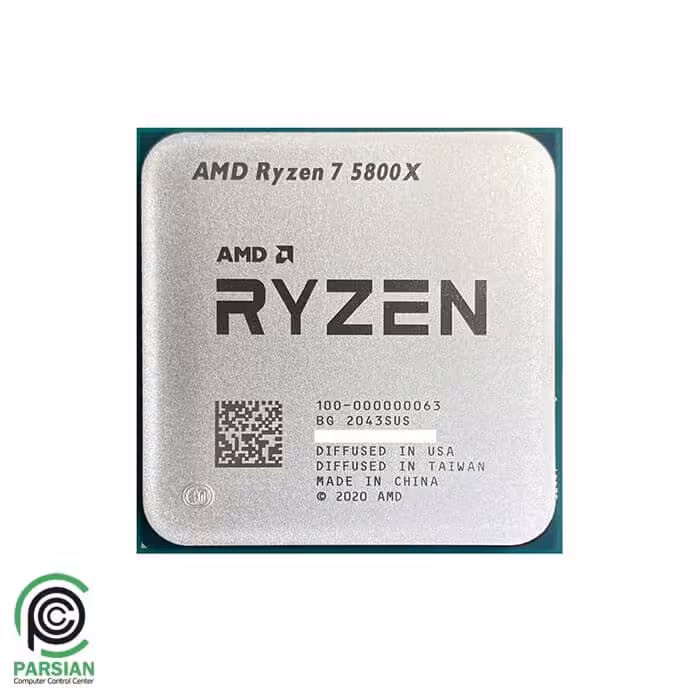 پردازنده مرکزی ای ام دی CPU AMD ryzen 7 5800x
