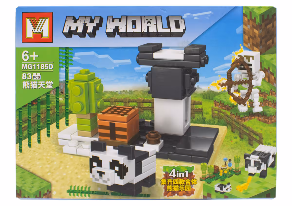 لگو 83 تکه ماینکرافت کد MG1185D
