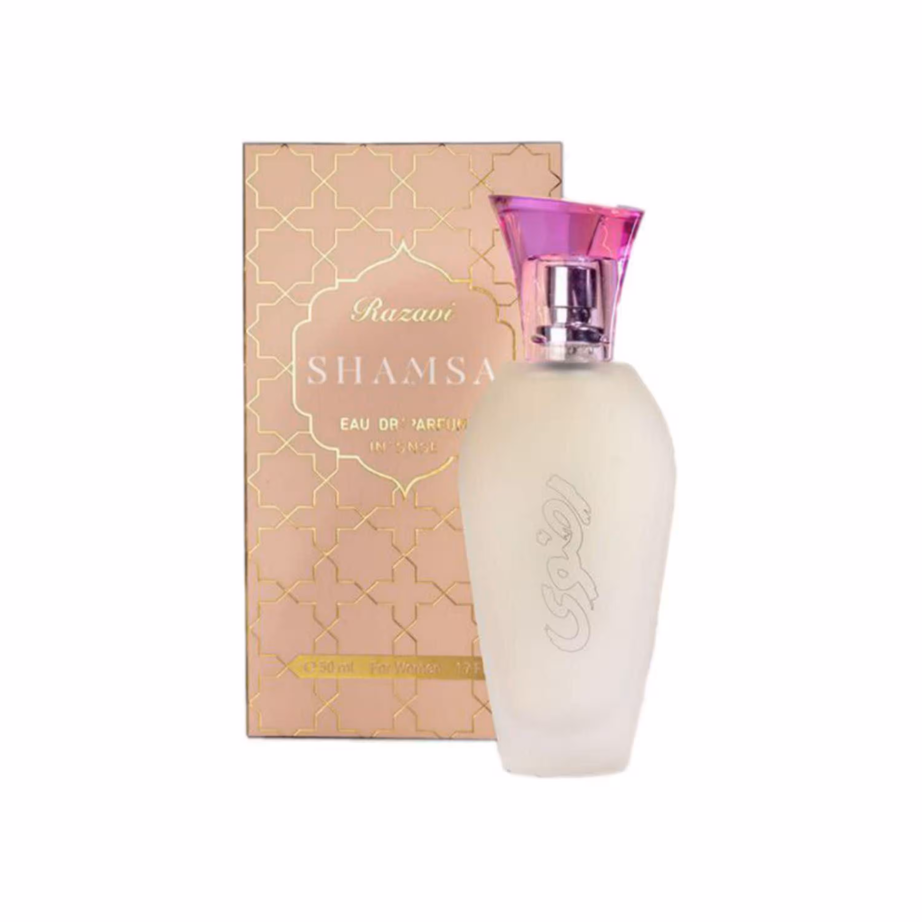 101189-عطر رضوی شمسا زنانه-50میلی لیتر با بسته بندی شرکتی و اورجینال