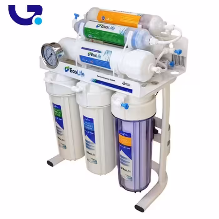 تصفیه آب 7 مرحله ایی اکولایف با فیلتر انرژی زا فول تایوان