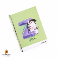 دفتر زبان دو خط 60 برگ سبز ایمان (iman)