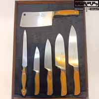 سرویس 6 تایی چاقو و ساطور آشپزخانه زنجان ست کات