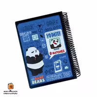 دفتر خط دار 100 برگ سری WE BARE BEARS لانگو (lango)