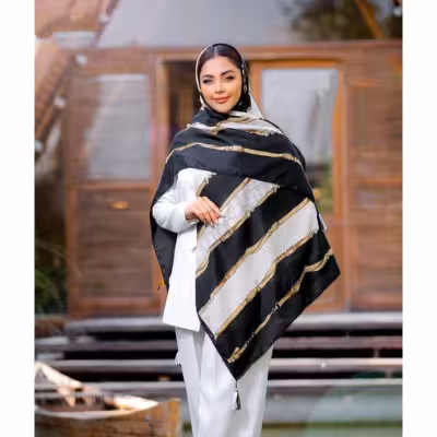 روسری منگوله دار نخی