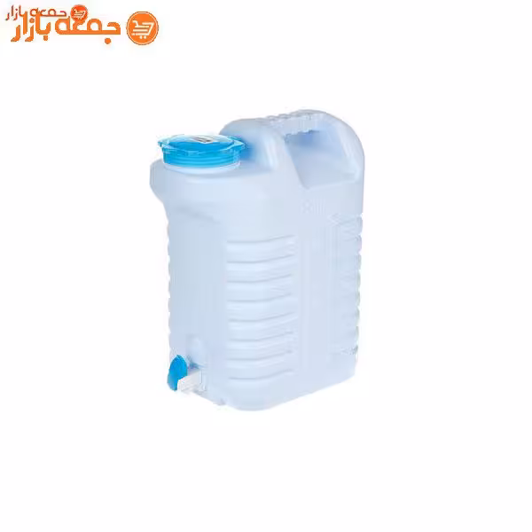 دبه پلاستیکی شیردار زیباسازان 12 لیتر