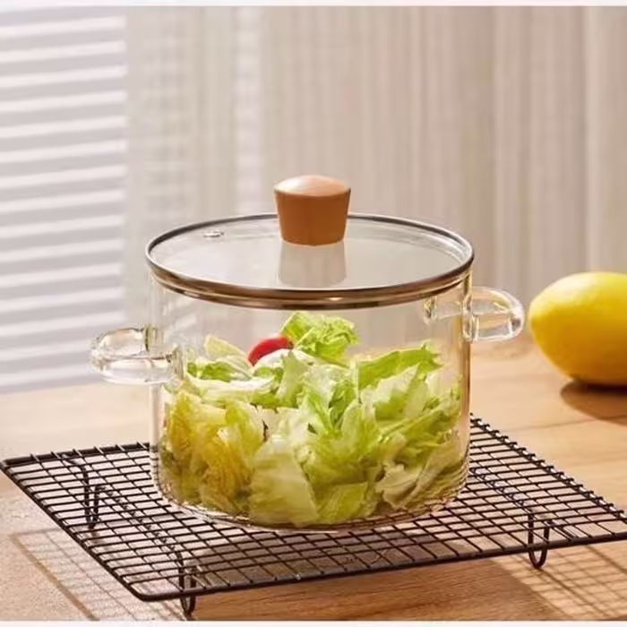 قابلمه پیرکس برندمادام کوکو1900ML  MADAME COCO