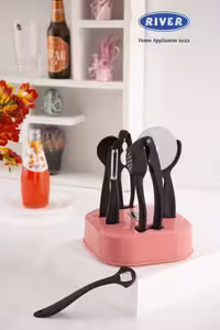 ست ابزار 7 پارچه ریور RIVER کد 8471 رنگ صورتی