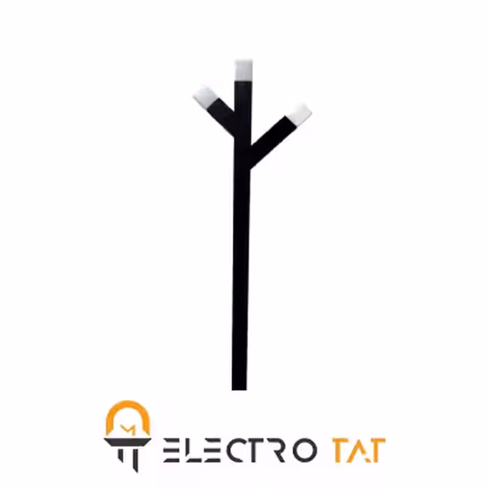 چراغ پارکی کاکتوسی زمرد نور 220 سانتی متری