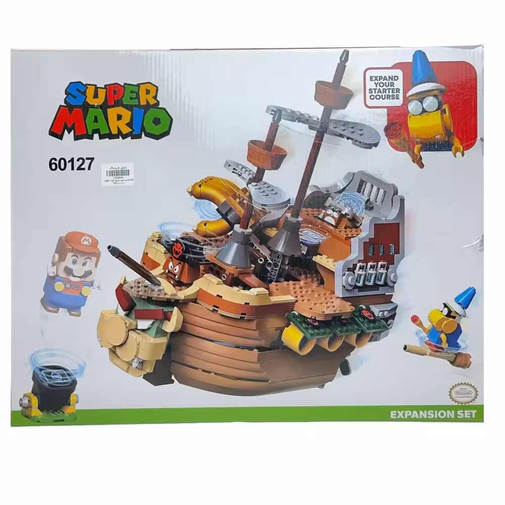 لگو کشتی سوپرماریو جعبه دار کد 60127