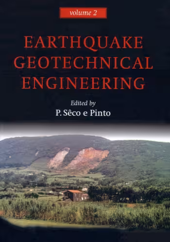 خرید و دانلود نسخه کامل کتاب Earthquake Geotechnical (V2) Engineering