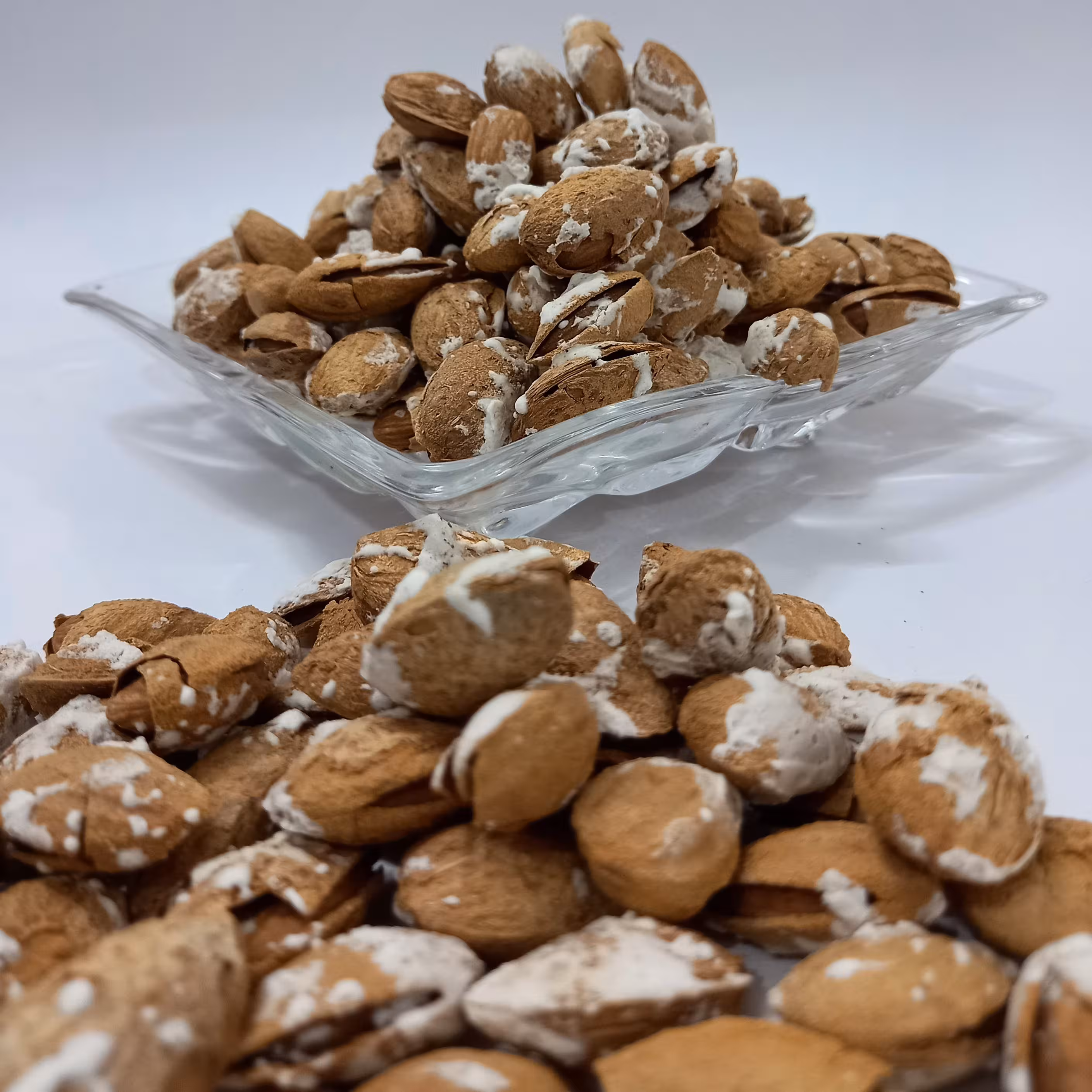 بادام کاغذی شور تازه درجه یک(500 گرم)