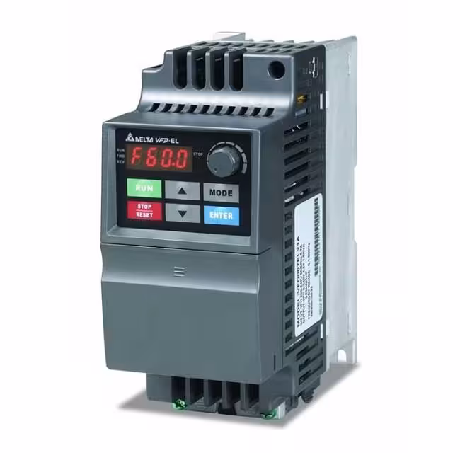 درایو VFD007EL43W-1 سه فاز 380 سری ELW توان 0/75 کیلووات دلتا