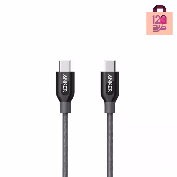 کابل تبدیل USB-C انکر A8187 Anker PowerLine 90Cm