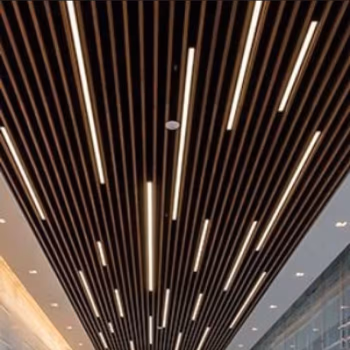 چراغ خطی روکار 4067 : عرض 4 س - ارتفاع 6/7 س