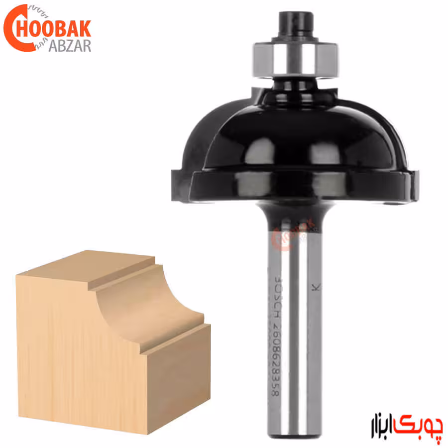 تیغ منحنی لبه پله دار بوش R9.5 کد 2608628358