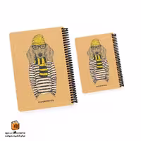 دفتر و دفترچه کرافت حیوانات دات نوت طرح سگ (dotnote)