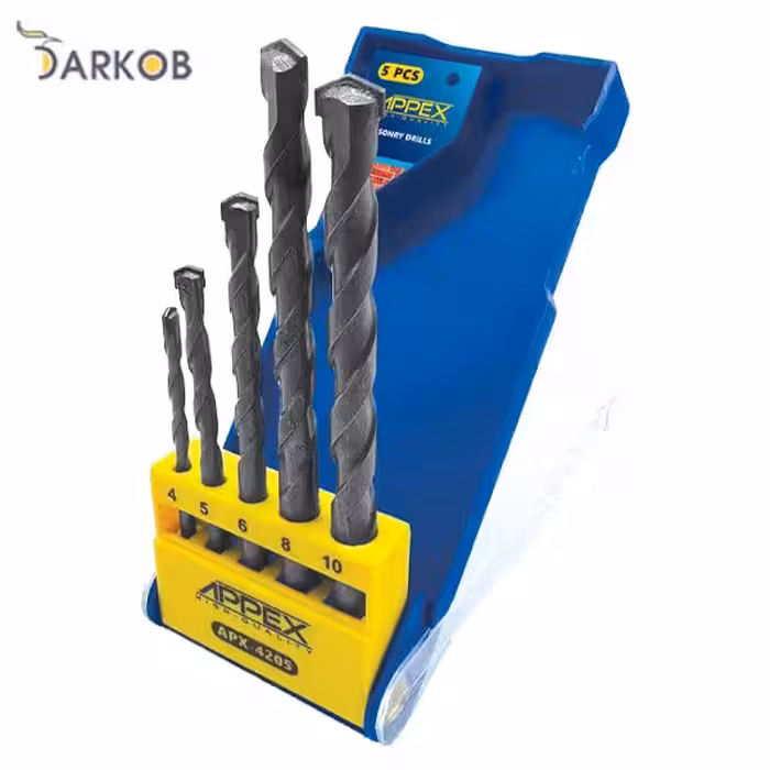 ست 5 عددی مته الماس اپکس مدل 4205