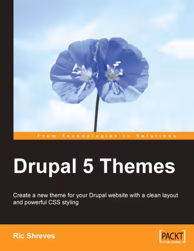 خرید و دانلود نسخه کامل کتاب Drupal 5 Themes