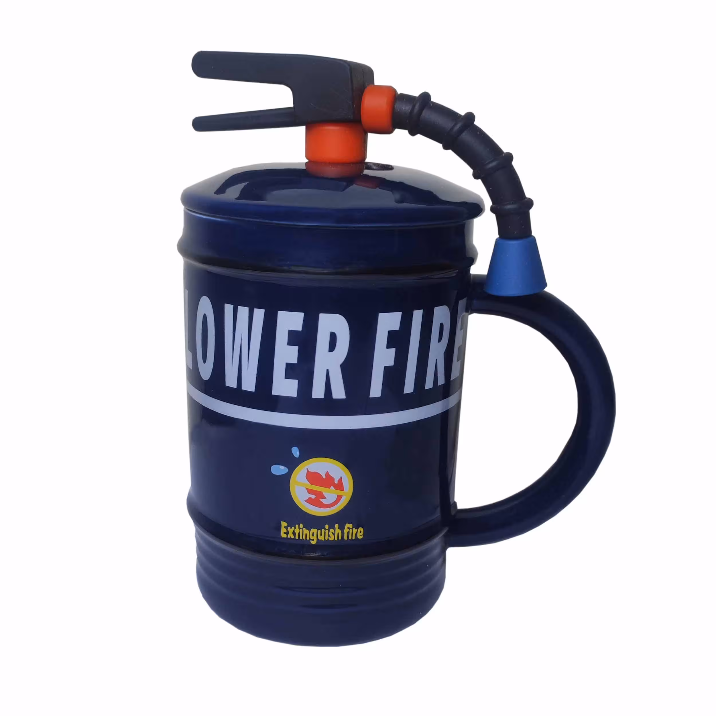 ماگ مدل قاشق دار طرح کپسول آتشنشانی (سه رنگ)