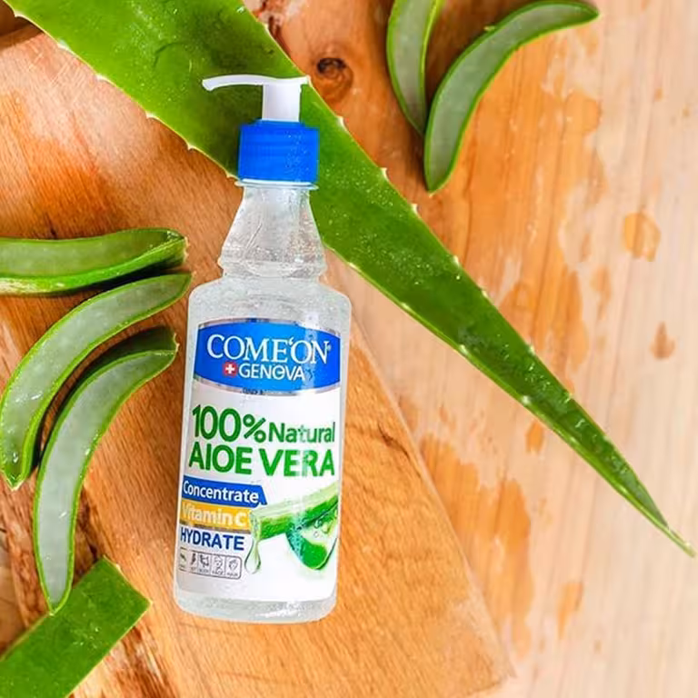 ژل آبرسان آلوئه ورا کامان حجم 400 میل مناسب انواع پوست COMEON