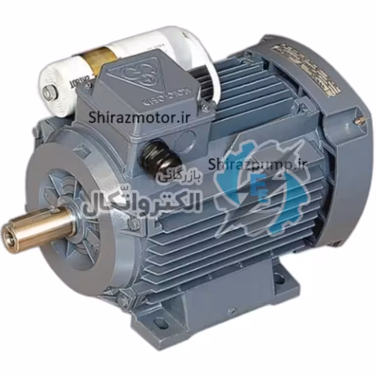 الكتروموتور موتوژن تكفاز رله اي تك خازن 0.5 اسب 3000 دور