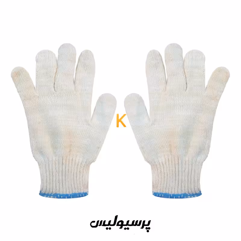 دستکش نخی بافتنی پرسپولیس