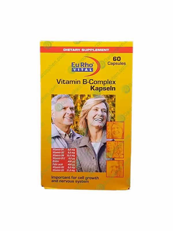 کپسول ویتامین ب کمپلکس یوروویتال