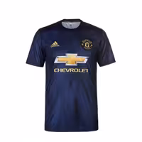 پیراهن آستین کوتاه منچستر یونایتد فصل 2019 رنگ سرمه ای- کیت سوم