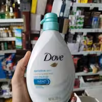 شامپو بدن داو Dove مدل sensitive skin