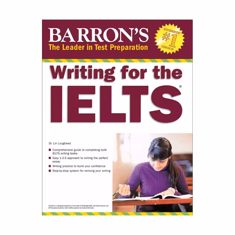 Barrons Writing for the IELTS بارونز رایتینگ فور آیلتس