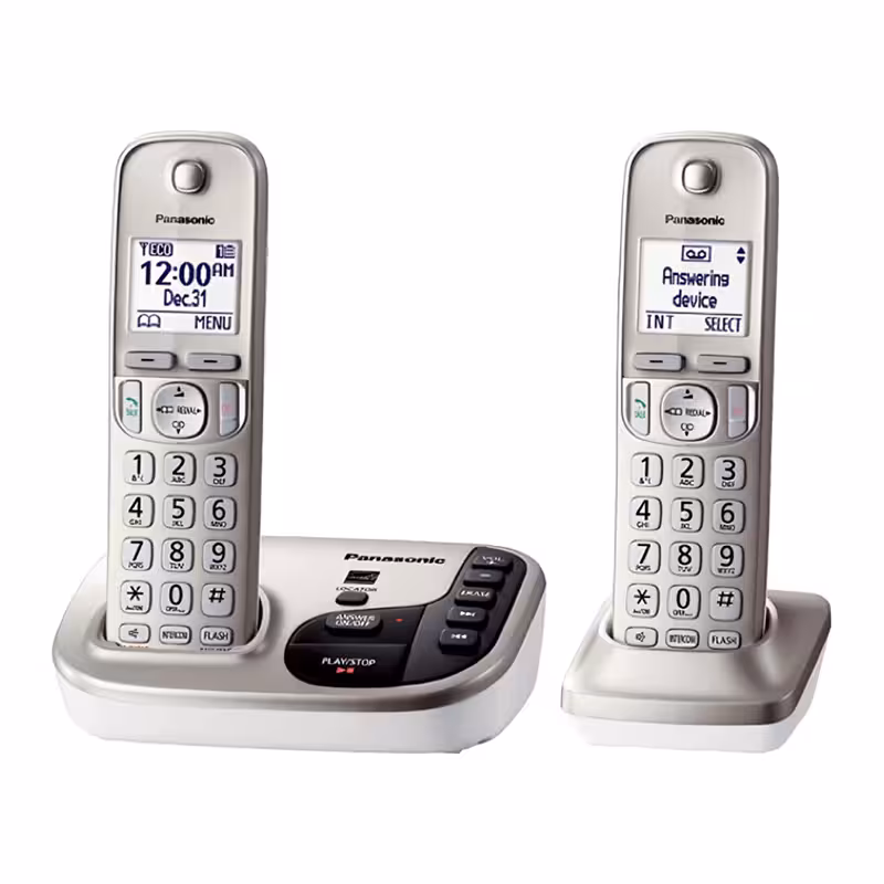 تلفن بی‌سیم پاناسونیک مدل KX-TGD220 دو گوشی