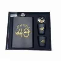 هیپفلاسک (قمقمه جیبی) 2شات مدل 40 کد a520422