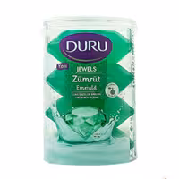 صابون دورو لیوانی DURU Jewels Emerald بسته 4 عددی 400 گرم
