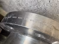 فلنج گلودار 5 اینچ استنلس استیل ریس فیس رده 80 کلاس 600  B16.5 از جنس A SA 182/F304/304L