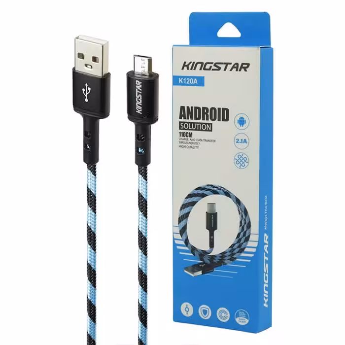 کابل شارژر کینگ استار مدل K120 - 69370644