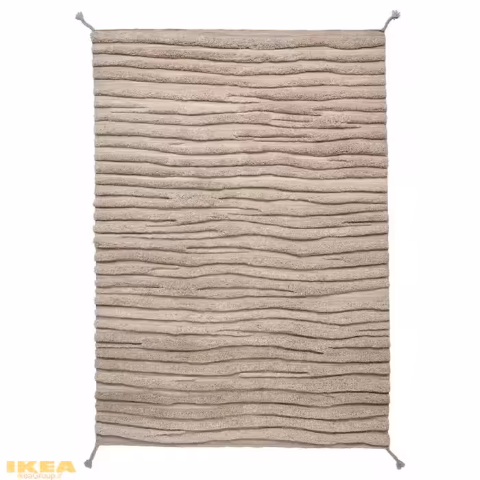 فرش پر پرز دستباف مدل BANKKONTOR | برند ایکیا | ارسال 5 روز کاری